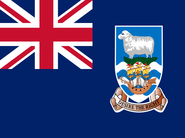 Falkland Islands福兰克群岛三字代码
